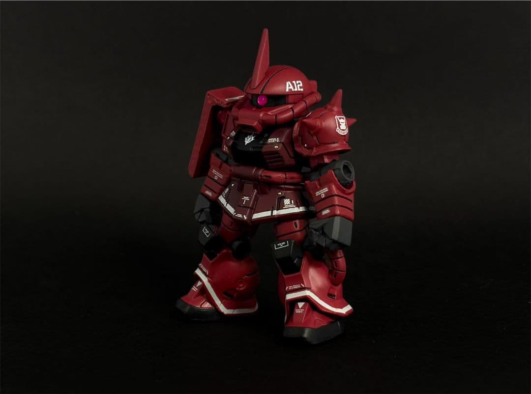 ホ*オ様 モビルスーツアンサンブル ザクII(シャア専用機) 全塗装