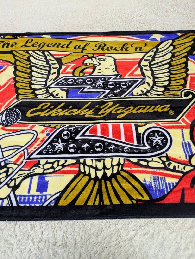 矢沢永吉SBTスペシャルビーチタオル Eikichi Yazawa ロックタオル 矢沢