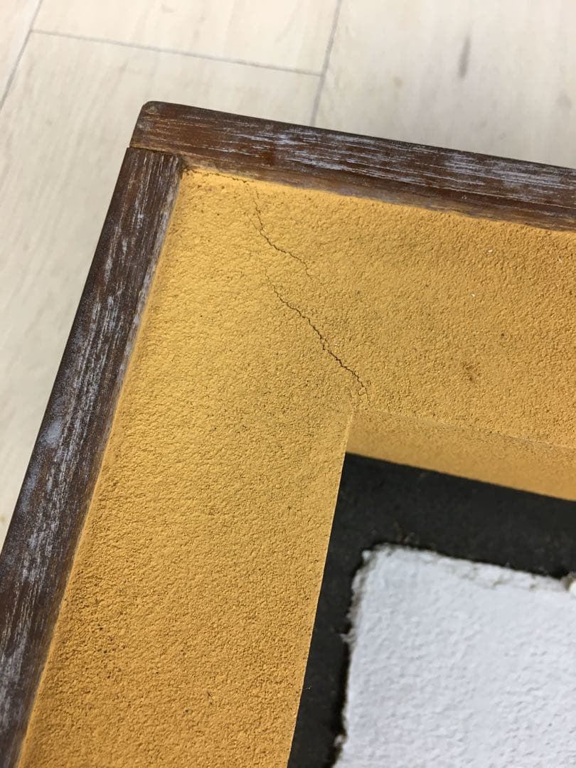 S148桑製置炉 炉縁付 茶道具