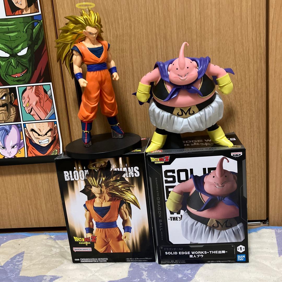ドラゴンボールZ 超サイヤ人3孫悟空、魔人ブウフィギュアセット - メルカリ