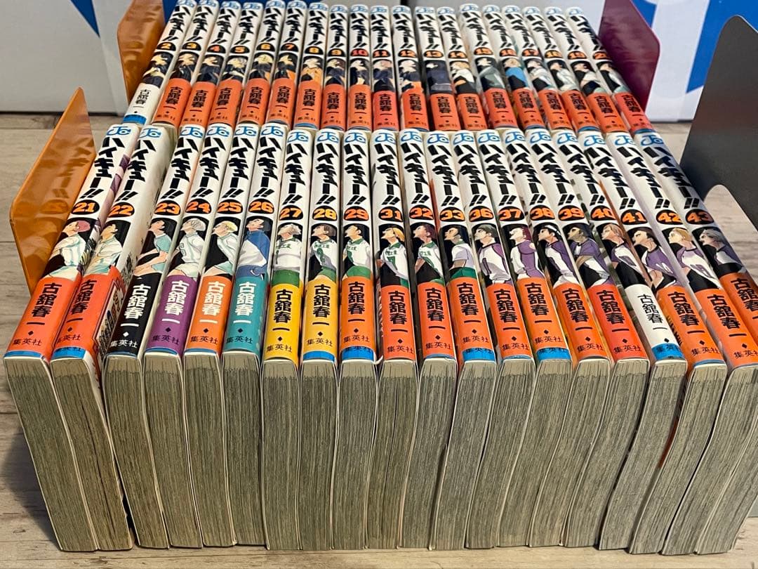 ハイキュー　39冊　全巻セットではありません　初版・帯付き多数　おまけ付き