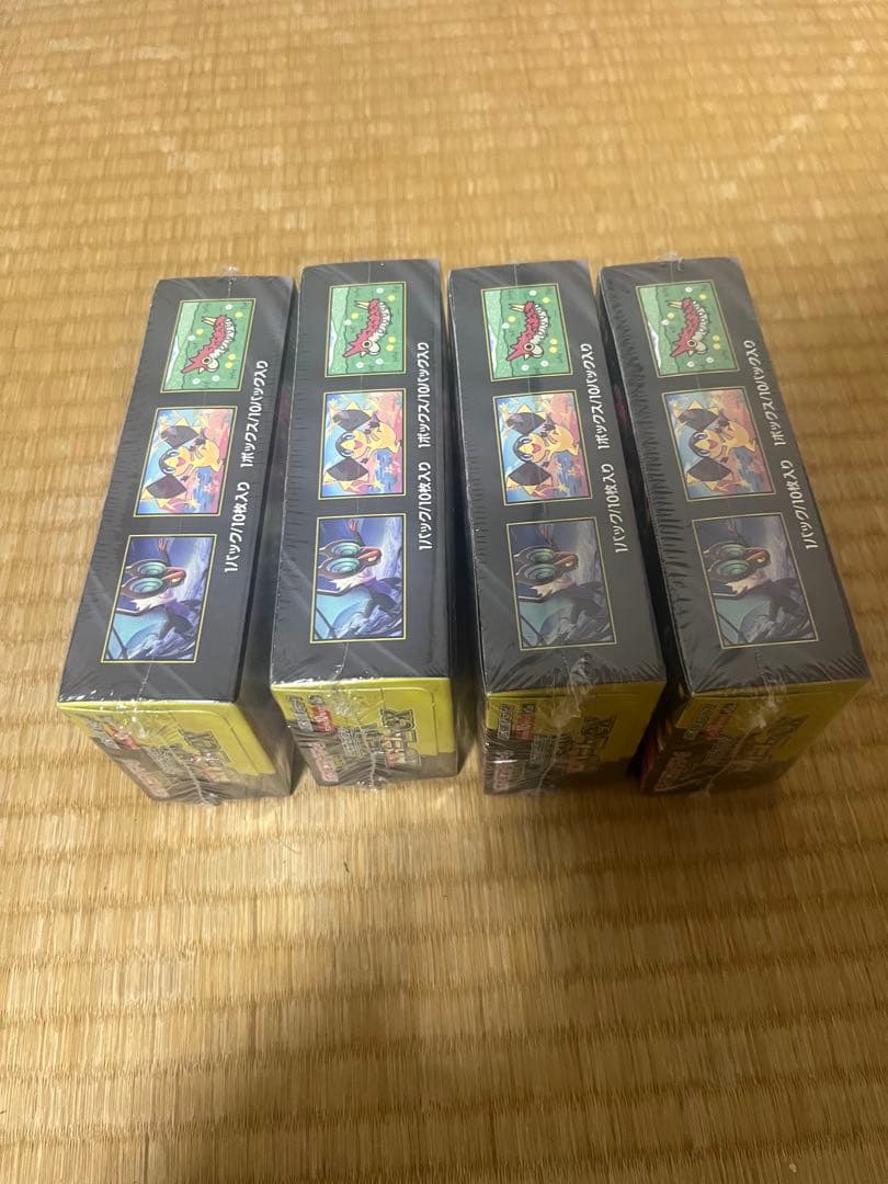 ポケカ MEGAドリームEX 未開封シュリンク付き 4BOX