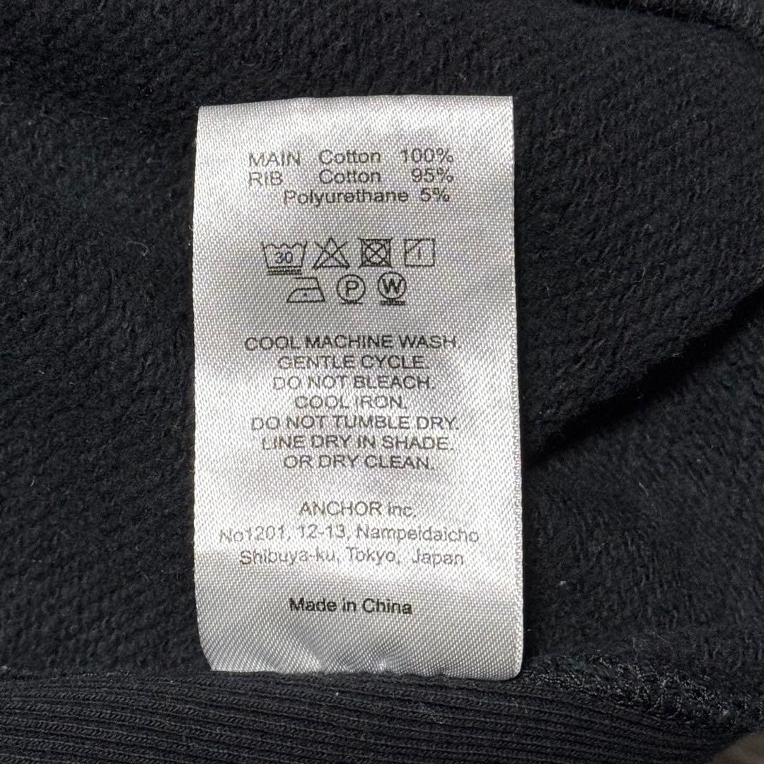 ブラックアイパッチ パーカー ビッグプリント センターOGロゴ Lサイズ