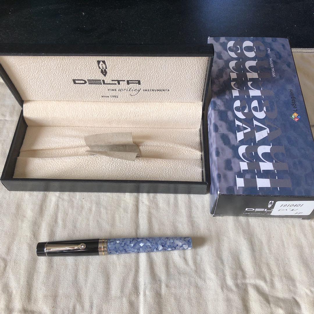 デルタ レ・スタジオ―ニ・コレクション インベルノ 万年筆 - メルカリ