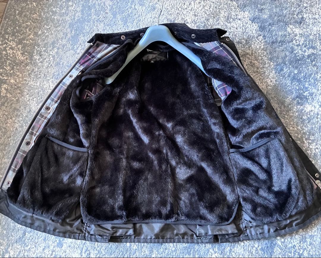 Barbour SL BEDALE オイルド サイズ32 黒 ライナーセット