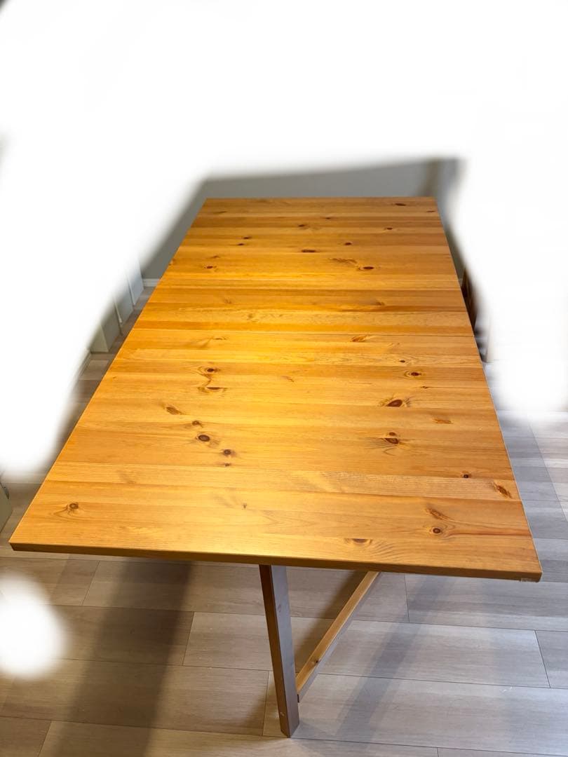 【専用】IKEA 木製折りたたみダイニングテーブル