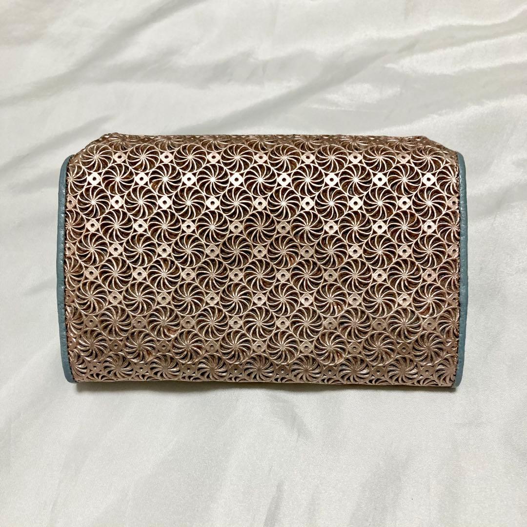 美品 ヒロコハヤシ 限定商品 ジラソーレ セーラ マルチ財布 ミニモ