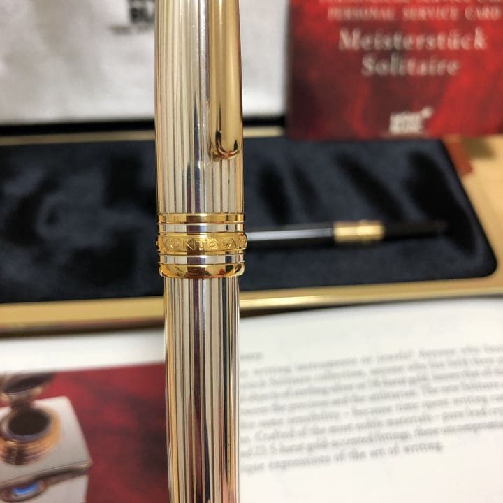 モンブランマイスターシュテュック1441 ソリテールドゥエ万年筆18K M