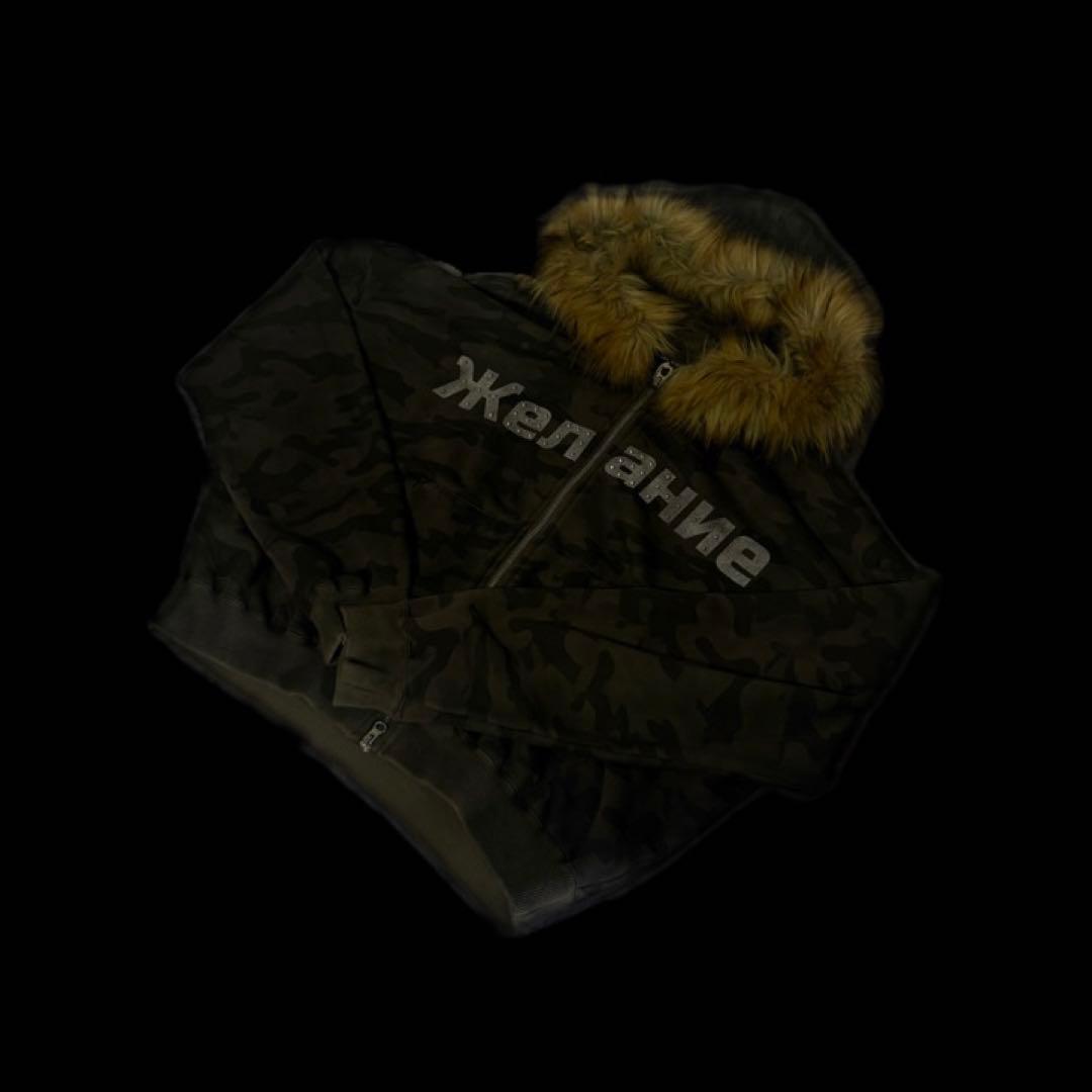 【DIG YOUR OWN GRAVE】Желание FUR HOODIE