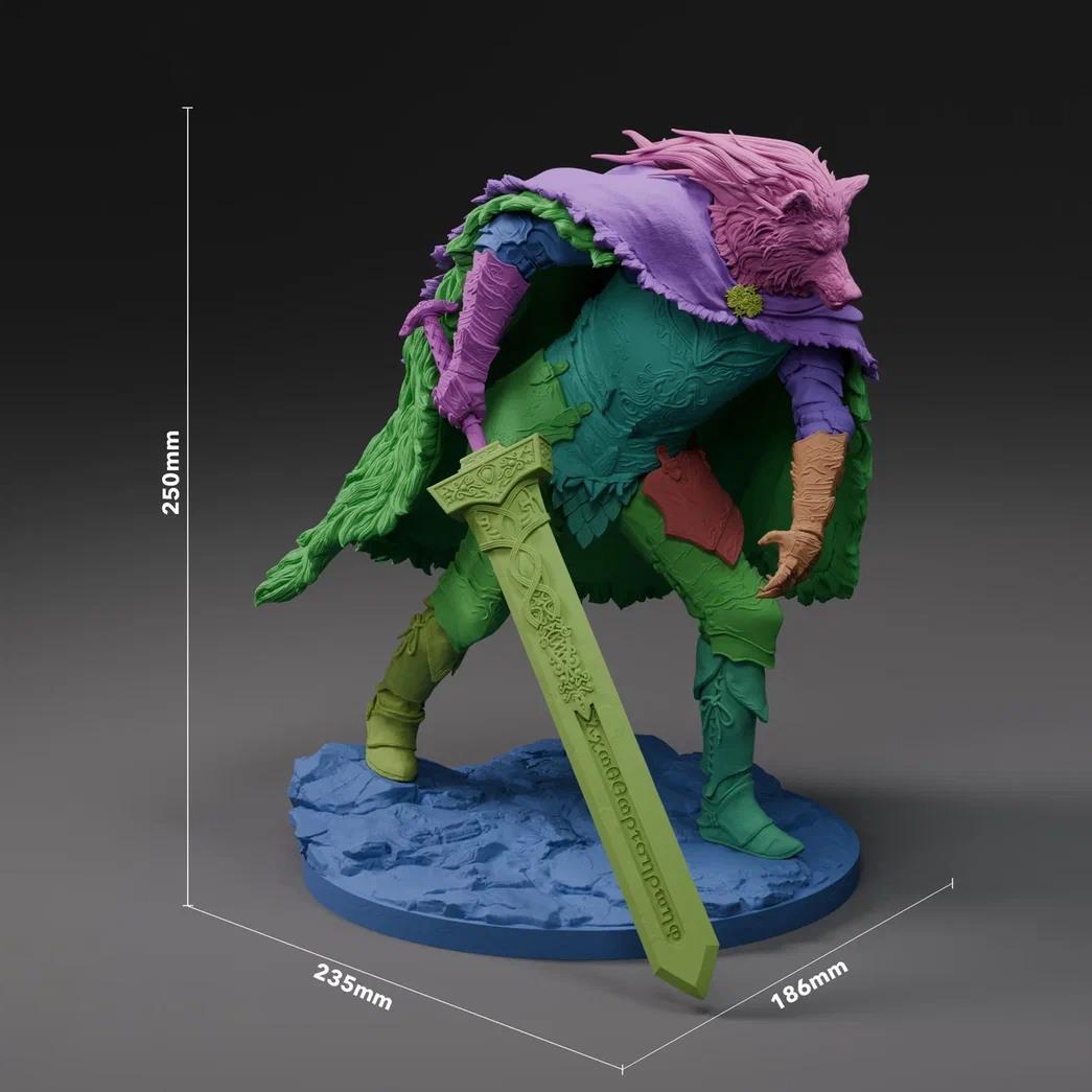 1/8　未塗装 未組立　フィギュア　ガレージキット　ブライヴ　エルデンリング