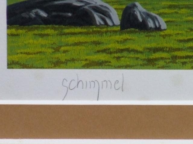 上村淳之 リトグラフ 美品 【春汀】142/200 上村淳之「春汀」シルク