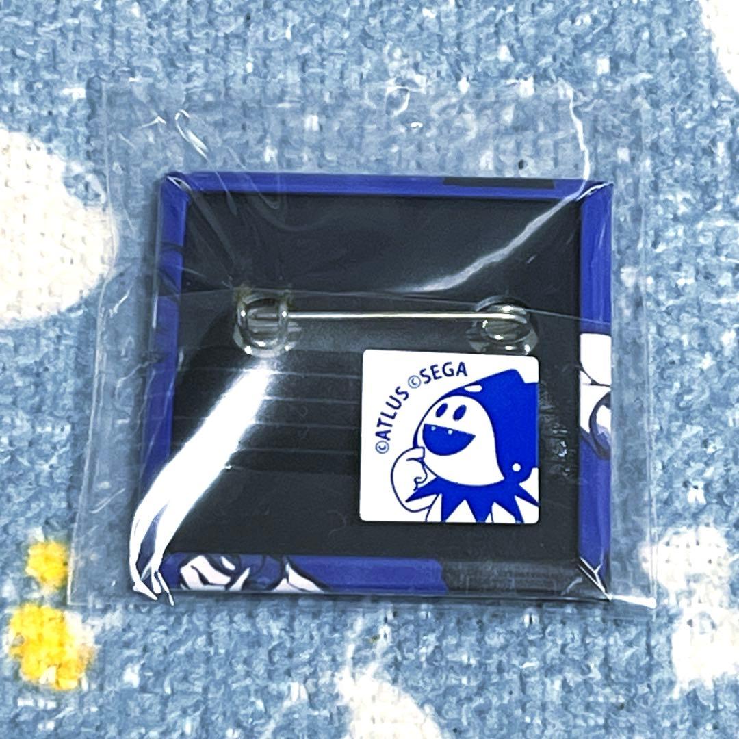 ペルソナ5 マルイパレス スクエア缶バッジ 新島真