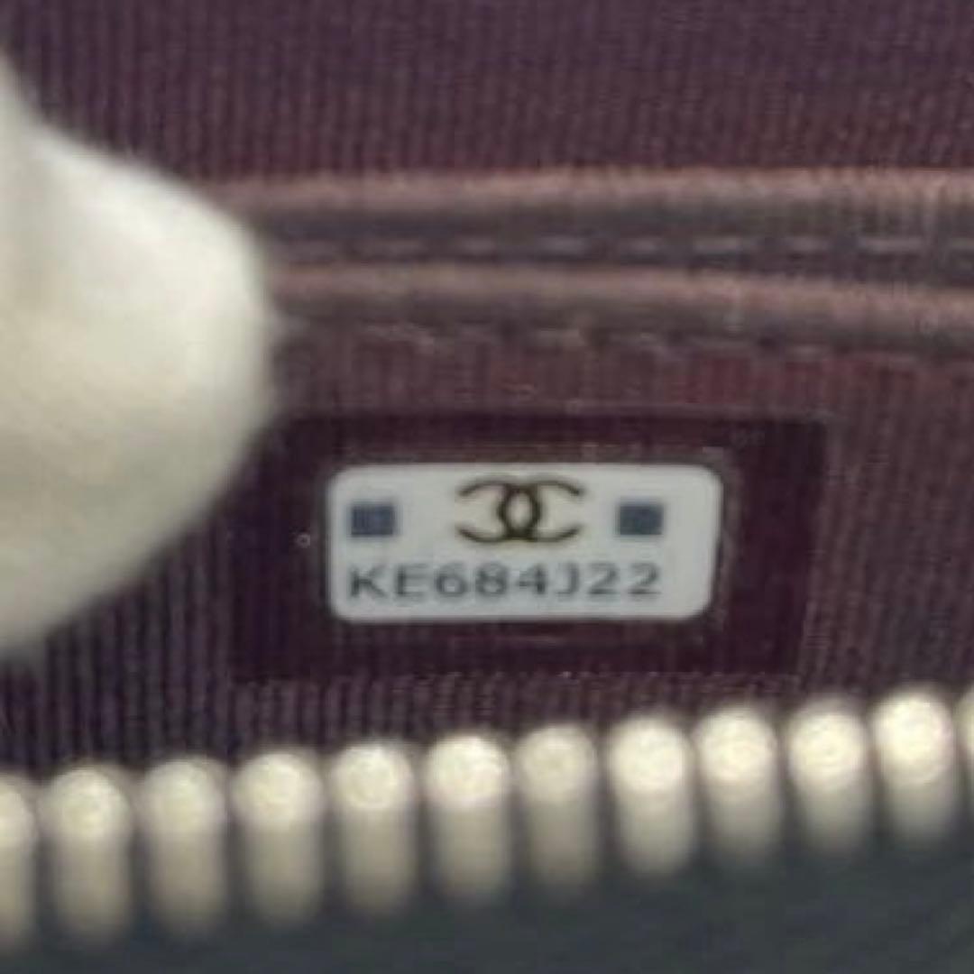 【極美品】CHANEL シャネル クラシックジップパース ケアカードあり