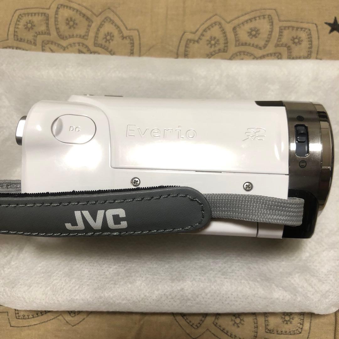 美品 JVC Everio GZ-E117 バッテリー2個付 ビデオカメラ
