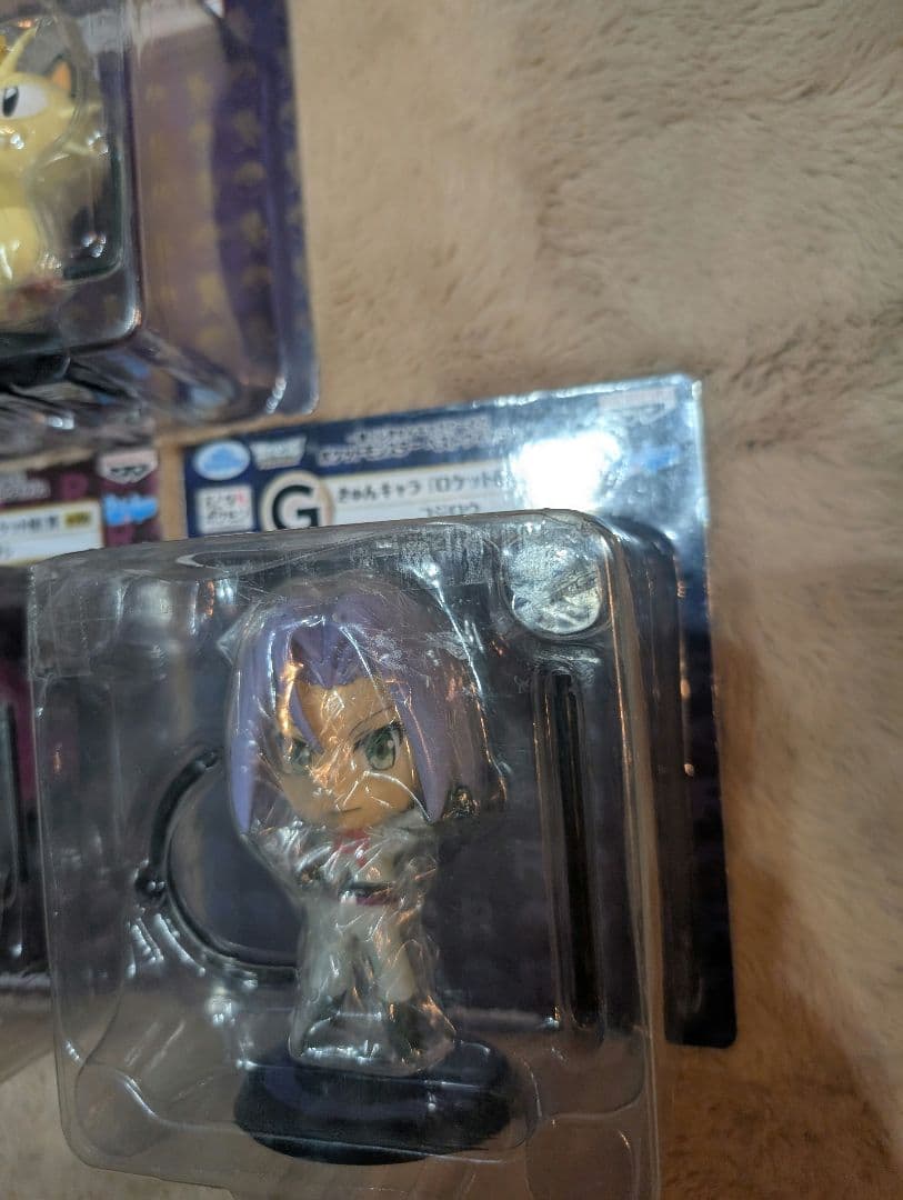 ポケモン1番くじ　ちびきゅんキャラ　ロケット団トリオ