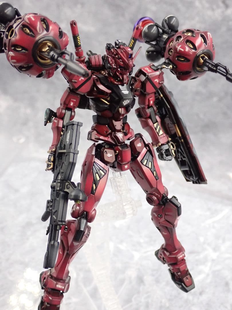 HG ジークアクス 赤いガンダム 全塗装 ガンプラ 塗装済 完成品