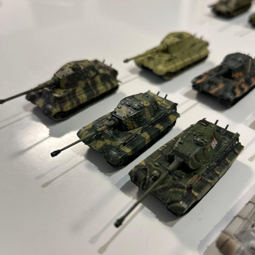 ワールドタンクミュージアム　WW2 戦車68個セットと他装備品等