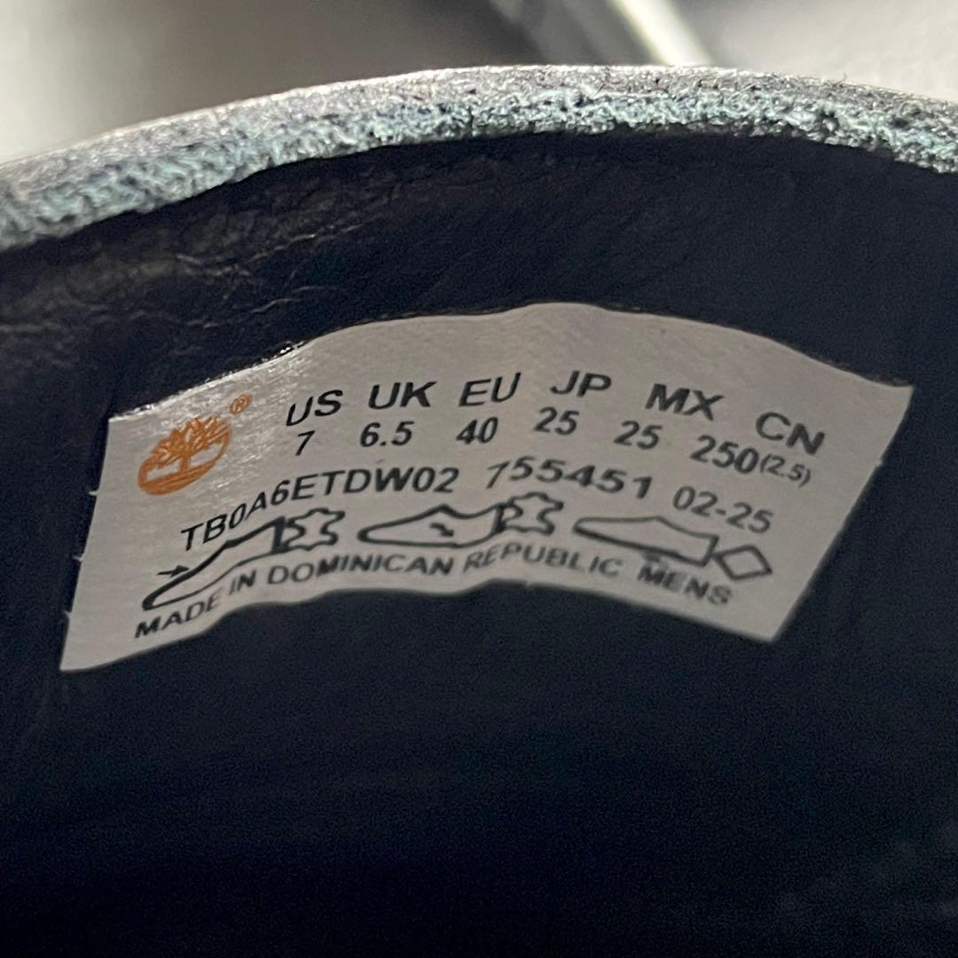 極美品✨ Timberland 3eye ミュール ビブラムソール 黒 25cm