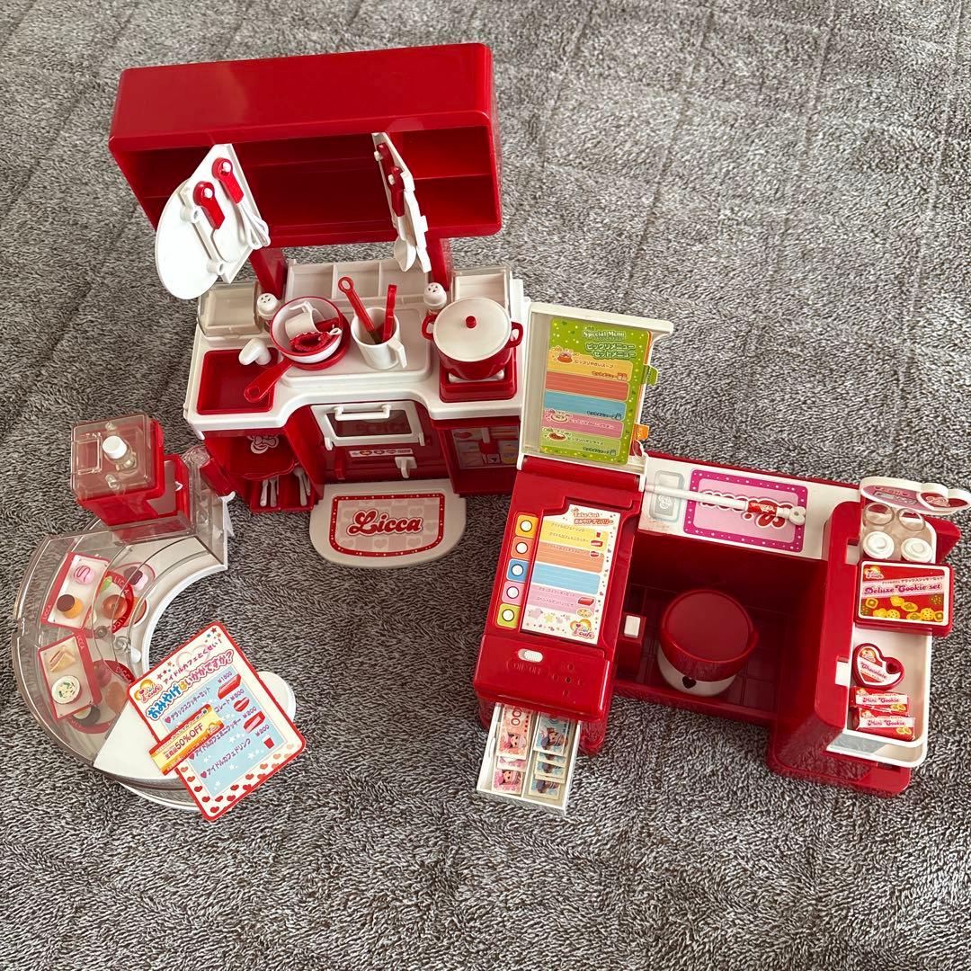 リカちゃん アイドルカフェオープンキッチン おしゃべりメニュー