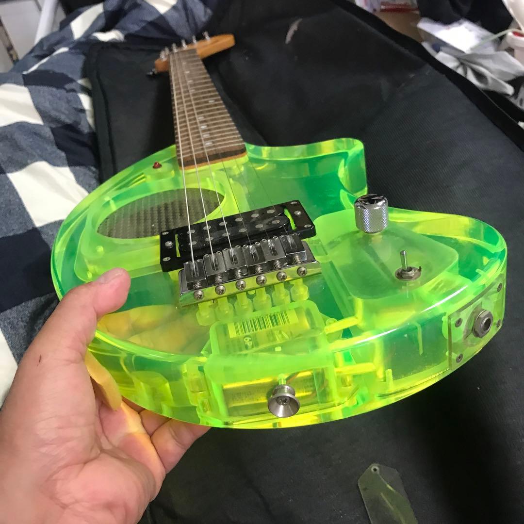 Fernades ZO-3 スケルトン イエロー ディストーション - メルカリ