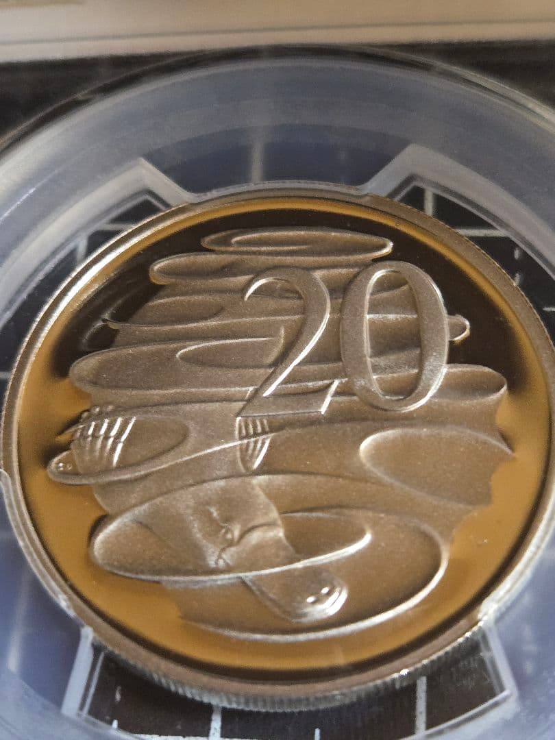 1996年 オーストラリア 20セント 硬貨 PCGS PR69 DCAM 1996年