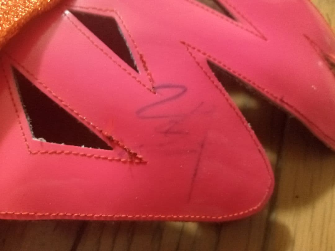 値下げ！愚乱浪花サイン入りマスク プロレスマスク 01工房製