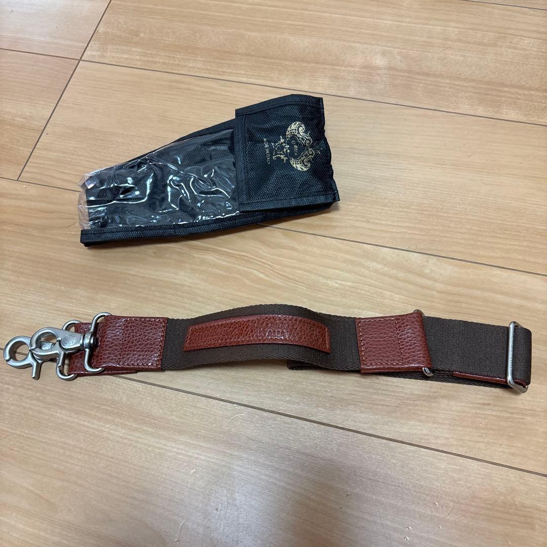 オロビアンコ　ネイビー ナイロン ビジネスバッグ