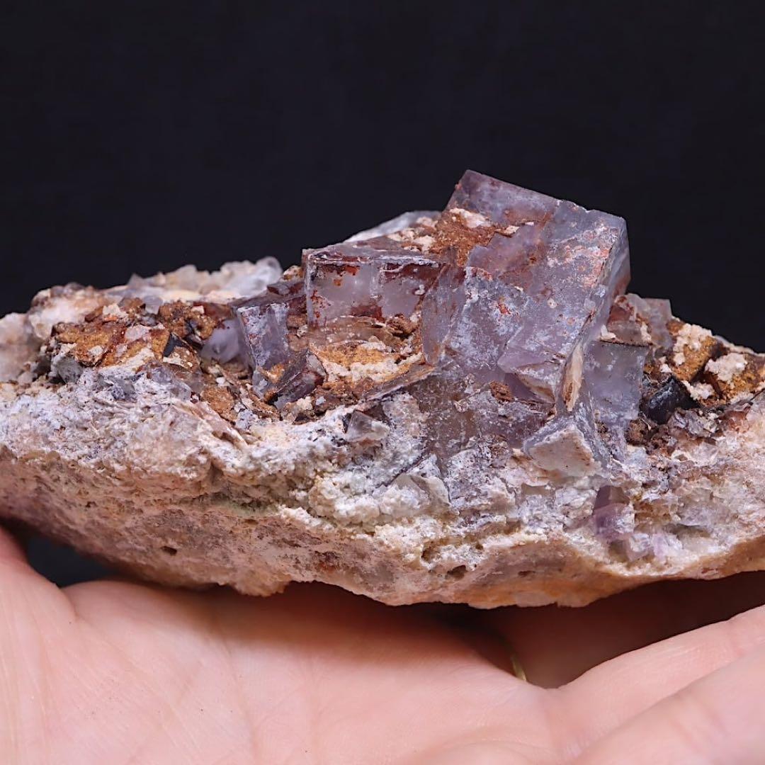 蛍石 ニューメキシコ フローライト 原石 280.7g FL390　鉱物　天然石