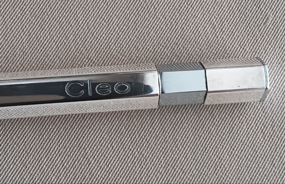 ドイツ製　高級 六角 シャープペン 0.7mm スターリングシルバー　難あり