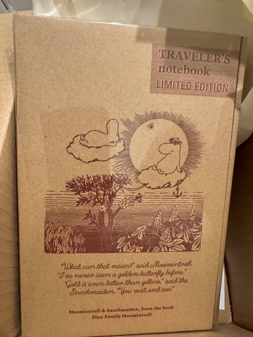 トラベラーズノート 限定セット MOOMIN ムーミン一家