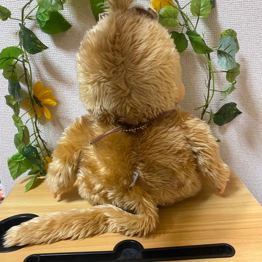 希少 モンチッチぬいぐるみ40th Anniversary 女の子ゴールド L