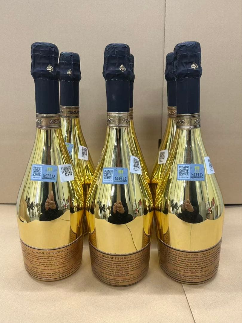 古酒 並行 アルマンド ゴールド6本セット 750ml - メルカリ