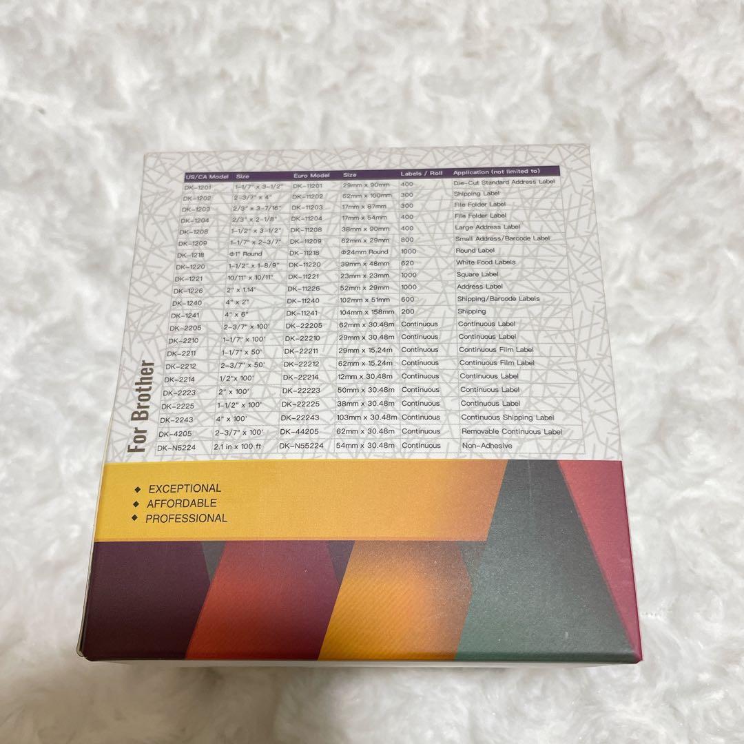 BETCKEY 互換 宛名ラベル 感熱紙 Brother DK-11208