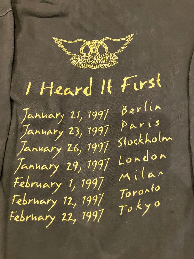 エアロスミス Nine Lives ロングスリーブTシャツ 97年