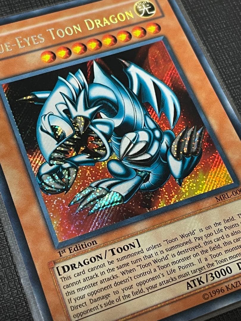 早い者勝ち‼️ブルーアイズ ・トゥーン・ドラゴン 英語版シク1st Edition