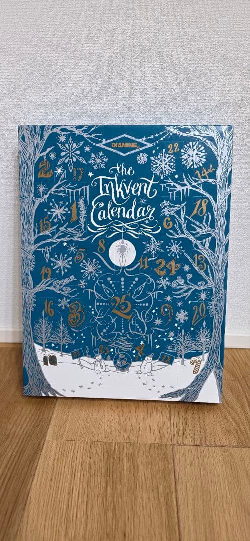 ダイアミン　2025インクベントカレンダー Diamine 2025 Inkvent Calendar - Set of 25 inks – Atlas Stationers