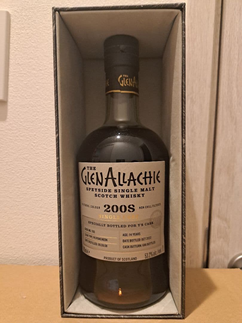 希少】グレンアラヒー2008 PXシェリーパンチョン Y'sカスク700ml