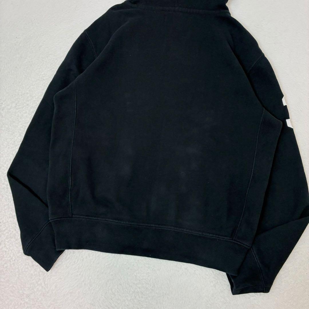 ポロバイラルフローレン　パーカー　ビックポニー　ブラック　チェック　メンズL