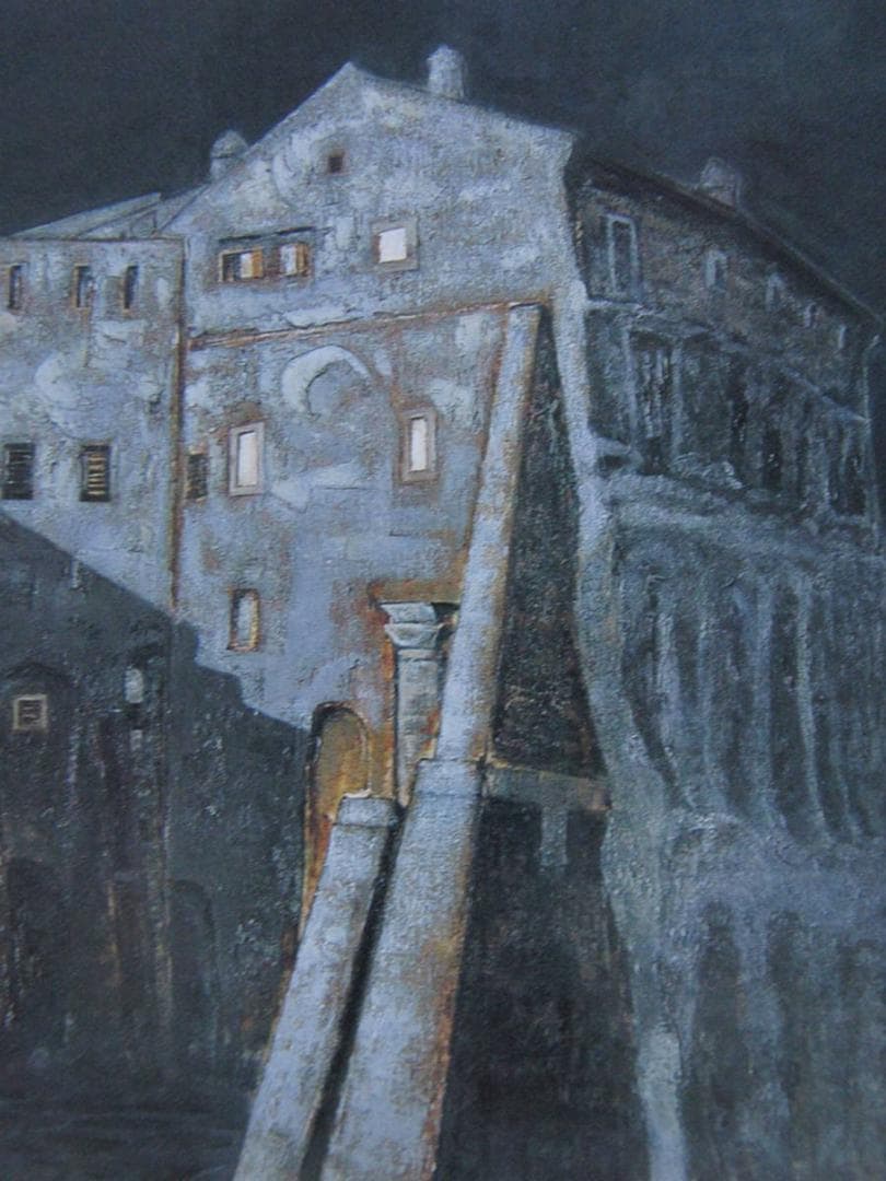 新井象子、【あかり】、希少な額装用画集より、新品額装付