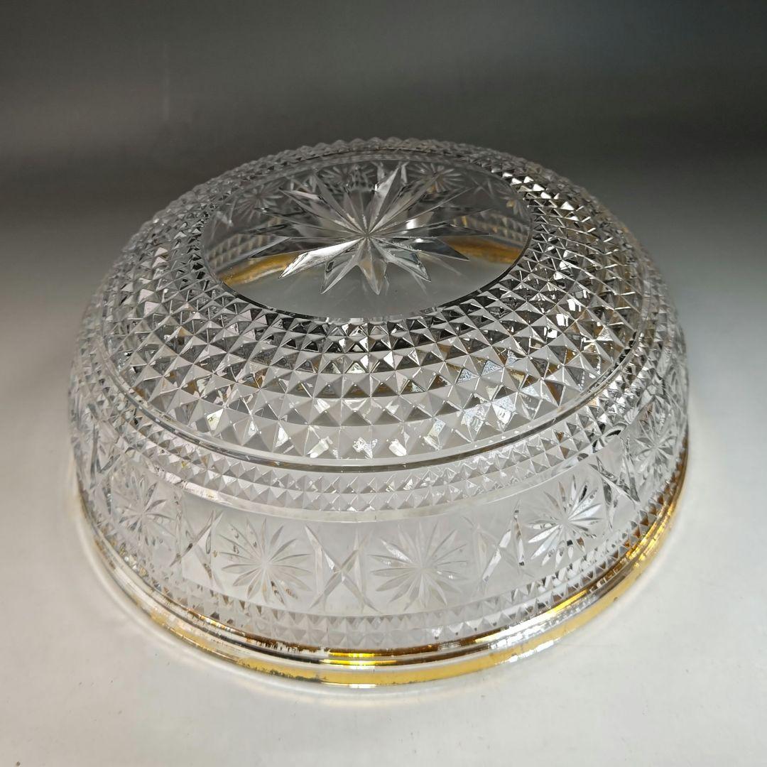 イ836 水指『水崎長寿』『義山 金縁ガラス 平水指 共箱』茶道具