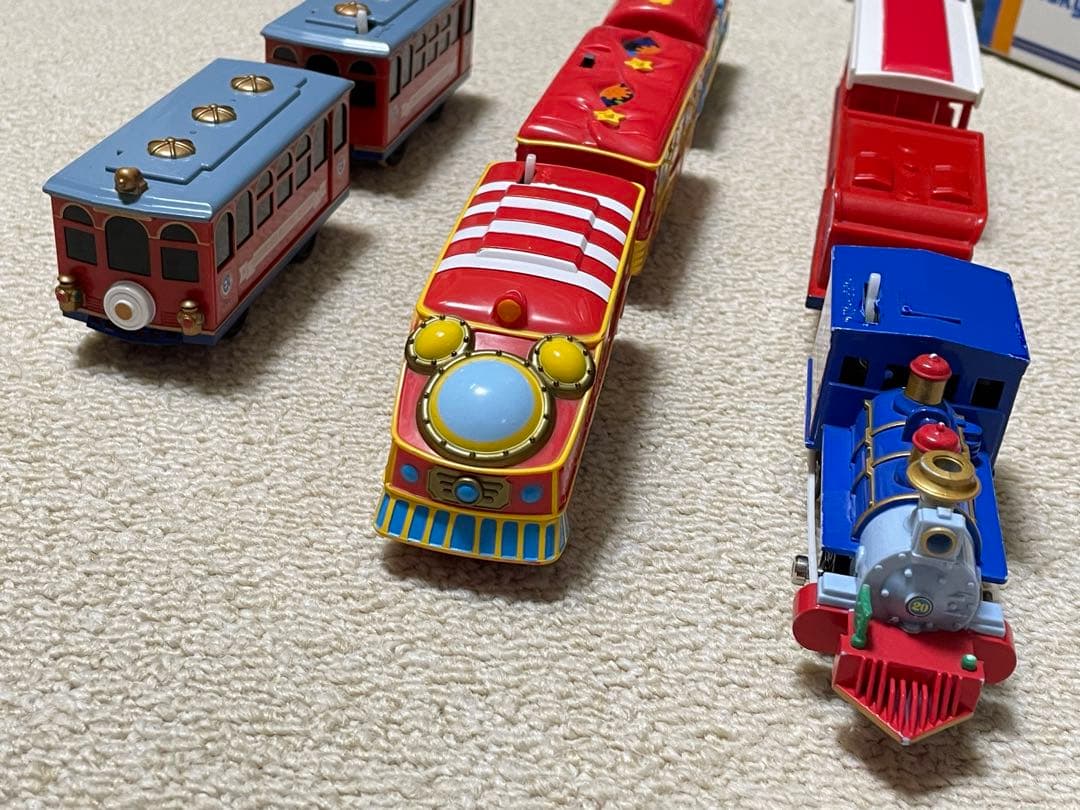 【ディズニー プラレール】鉄道 車両 トレイン ミッキー  まとめ ３点セット
