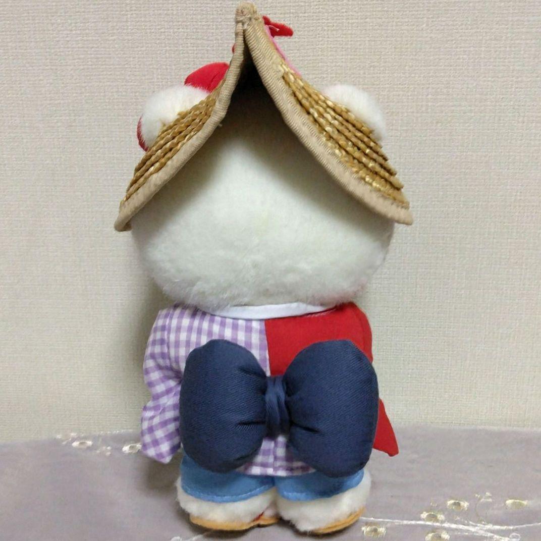 ご当地キティ　福岡限定　博多どんたく　ハローキティ　ぬいぐるみ　2001年