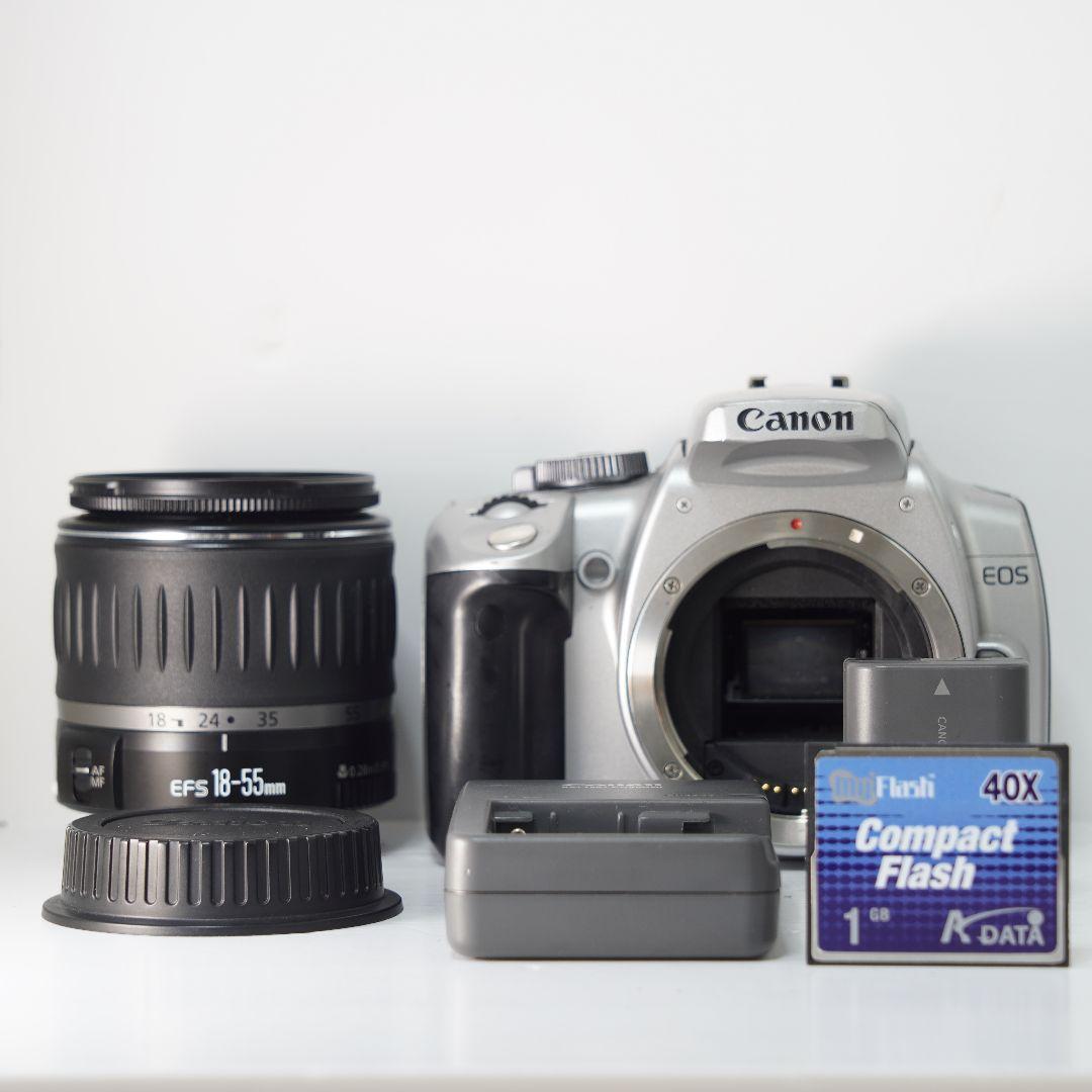 一眼レフ入門！】Canon EOS kiss Digital X レンズセット