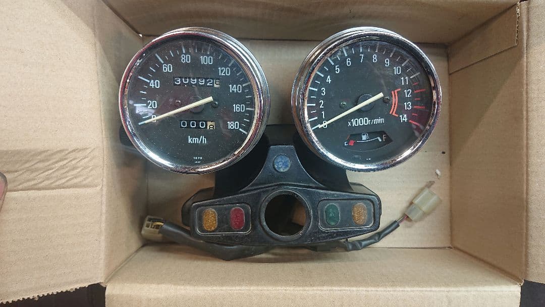 カワサキ純正 ゼファー400 スピードメーター ZEPHYR 当時物 - メルカリ