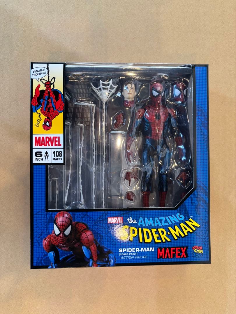 アメコミ MAFEX No.108 SPIDER-MAN COMIC PAINT a Amazon.com: Medicom MAFEX No.108 Spider-Man Action Figure - Comic