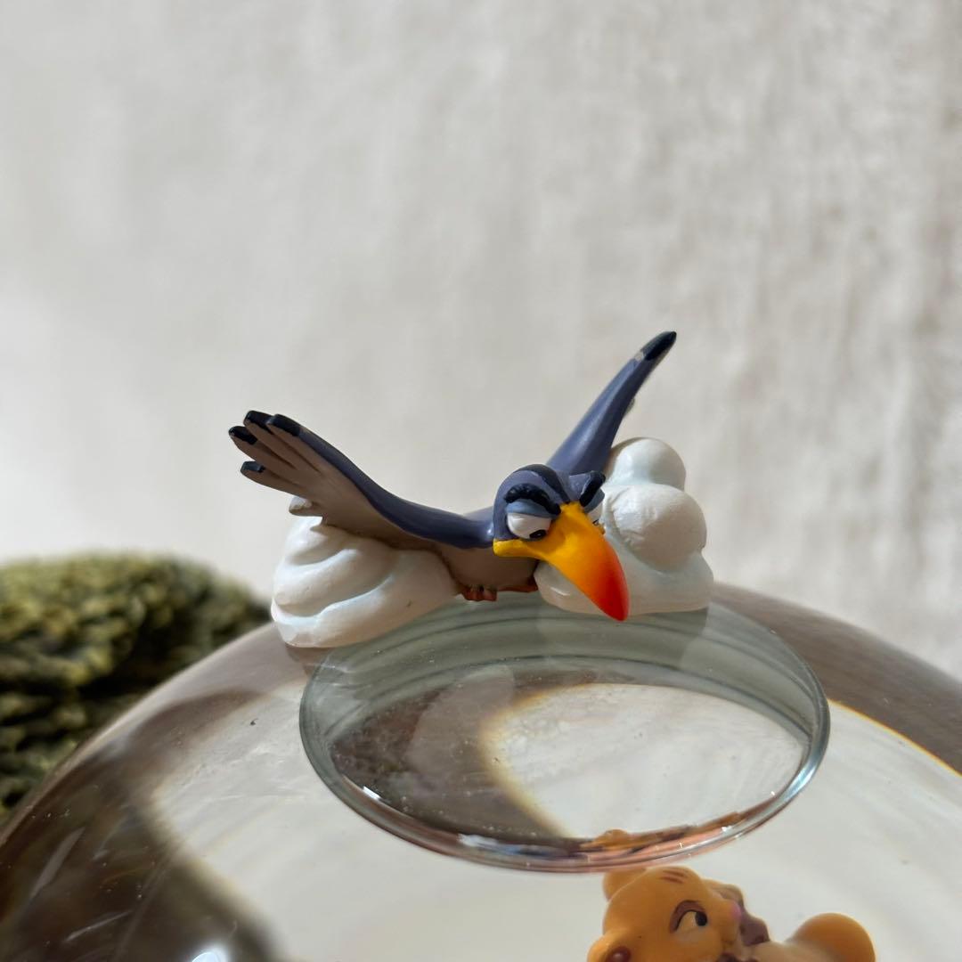 【ほぼ新品】ディズニー スノードーム オルゴール ライオンキング