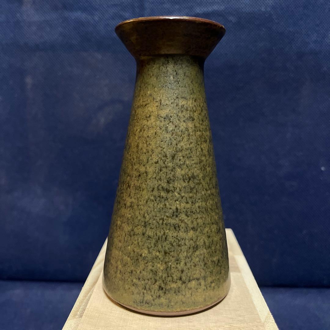 花入／市野秀之作／丹波焼／伊羅保