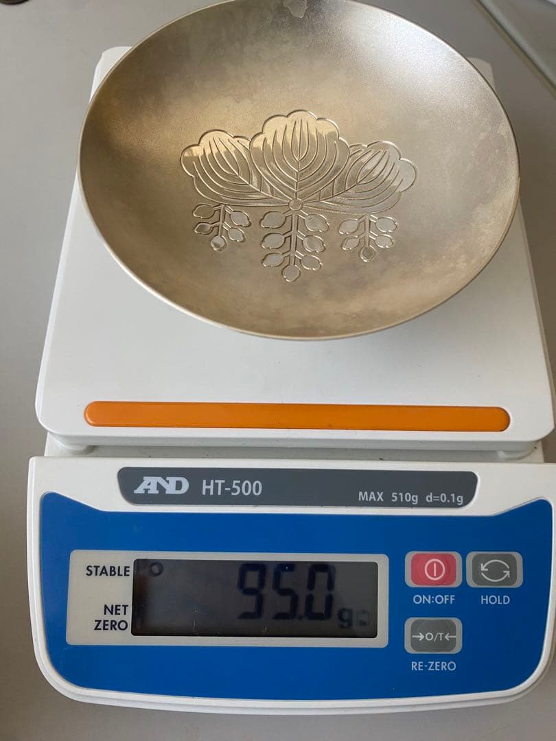 内閣総理大臣 銀杯3個セット美品 内閣総理大臣贈 SILVER1000（純銀）の