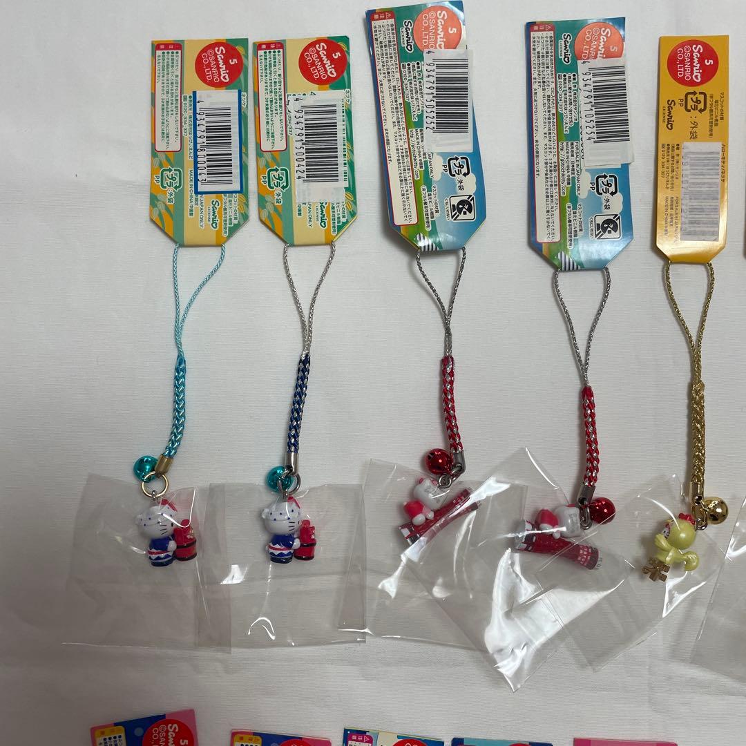 新品◆ハローキティ ご当地キティ 根付けストラップ 兵庫 18個セット◆匿名配送
