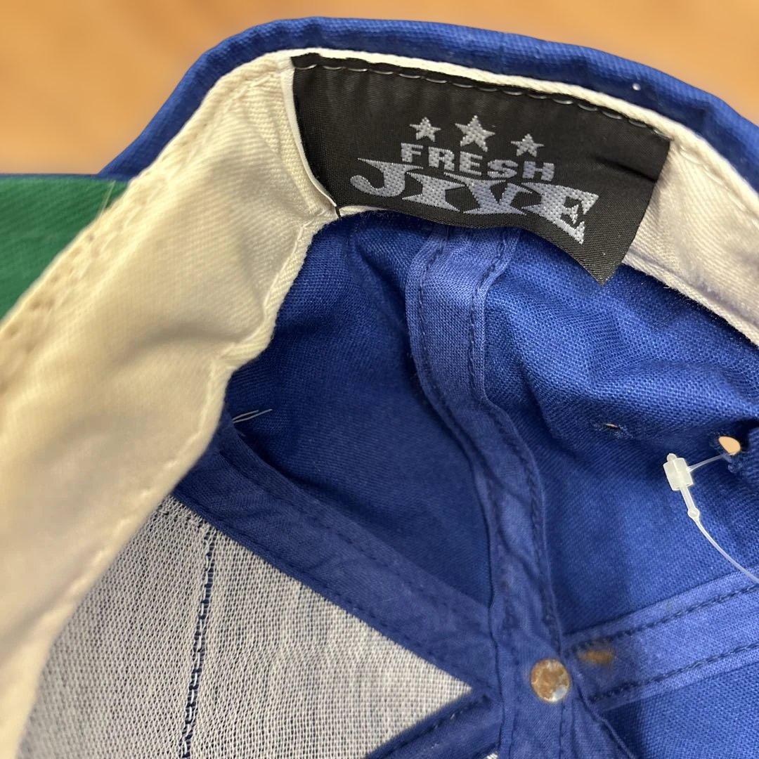 FRESH JIVE 刺繍ロゴ ブルー キャップ USA製 90's 未使用 - メルカリ